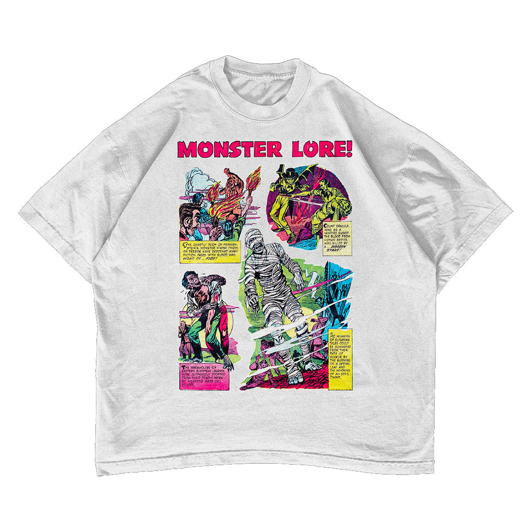 Horror Graphic T-shirt Monster Lore